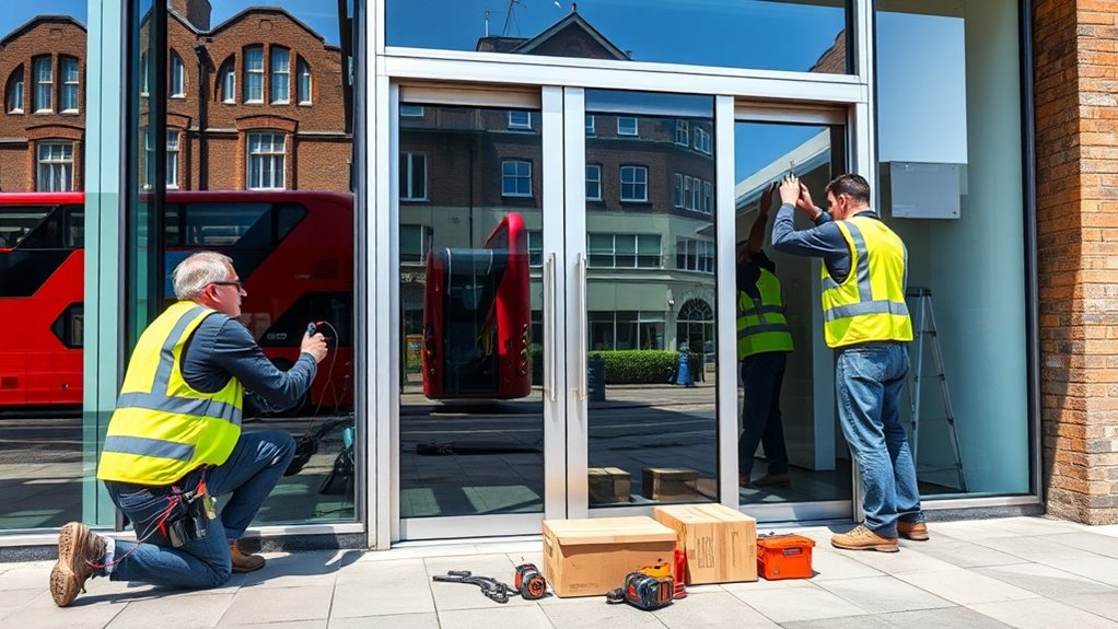 Automatic Door Installation Wolverton