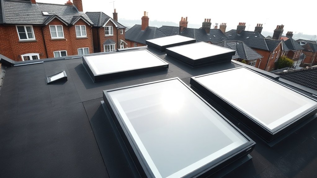 Flat Roof Skylights Wolverton