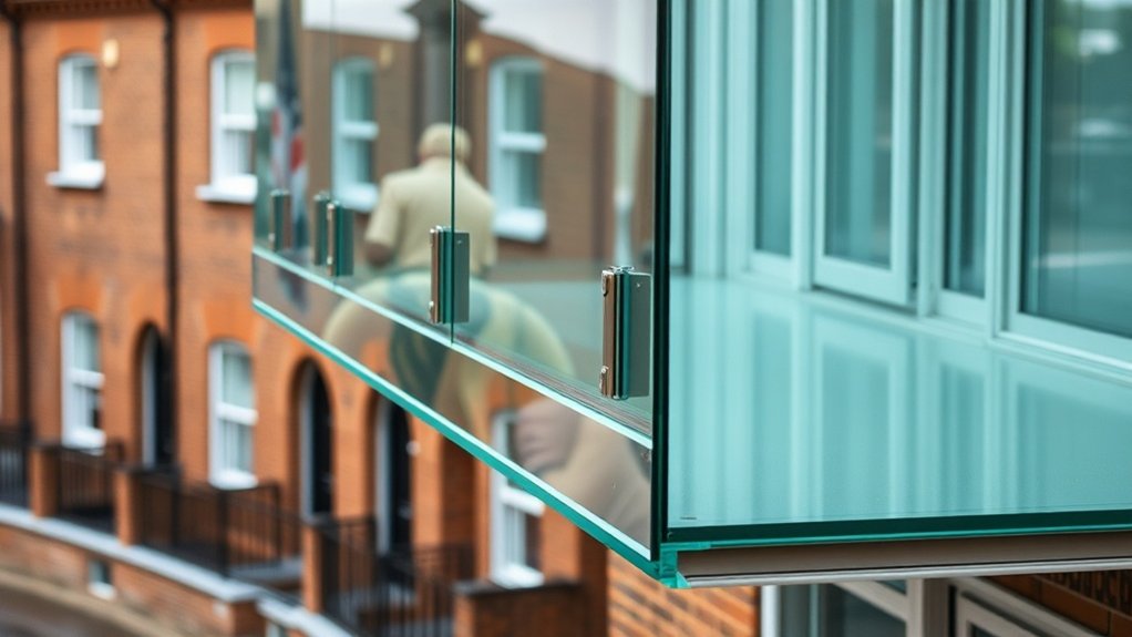 Glass Balcony Installation Wolverton