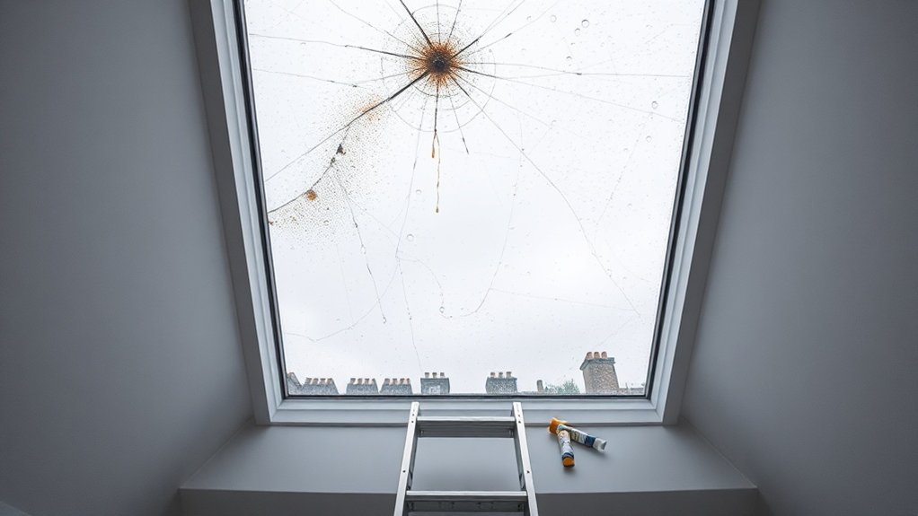 Leaking Skylight Repair Wolverton