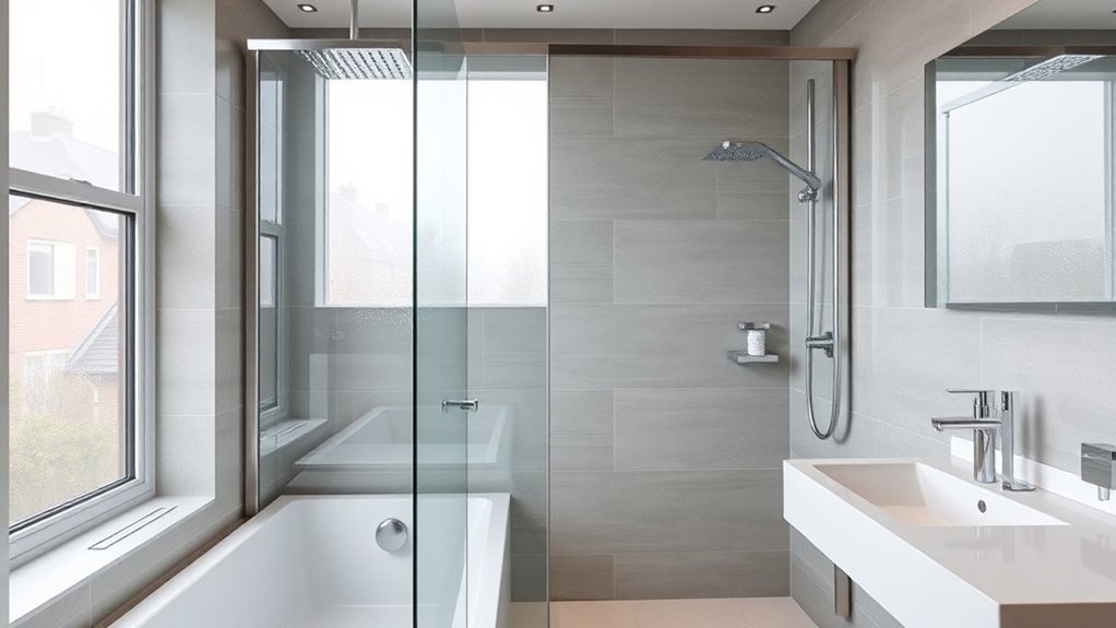 Semi-Frameless Shower Screens Wolverton