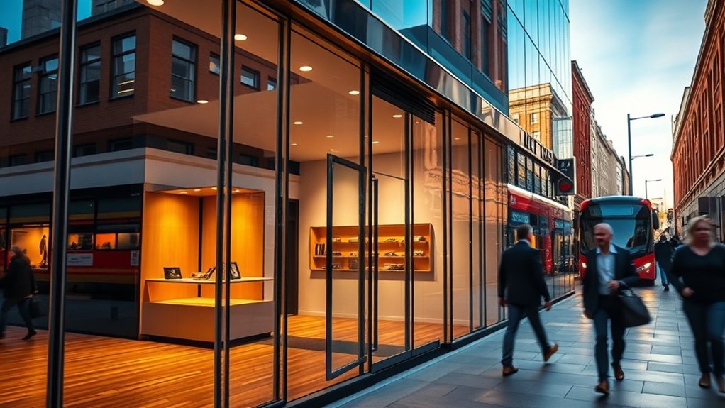 Shop Front Glazing New Bradwell